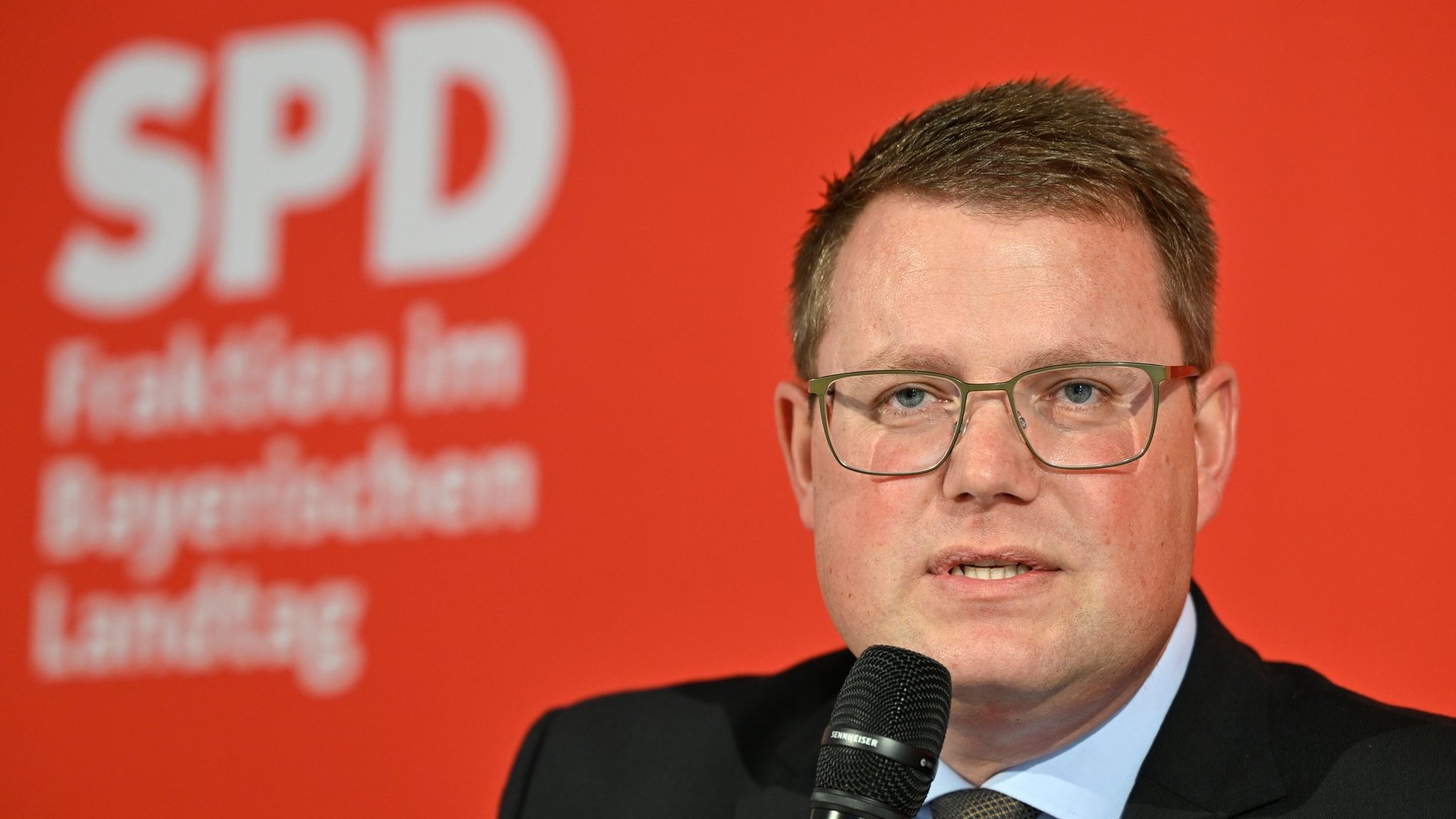 Holger Grießhammer ist sein eineinhalb Jahren SPD-Fraktionschef im Bayerischen Landtag | Bild: picture alliance/dpa | Uwe Lein Holger Grießhammer ist sein eineinhalb Jahren SPD-Fraktionschef im Bayerischen Landtag