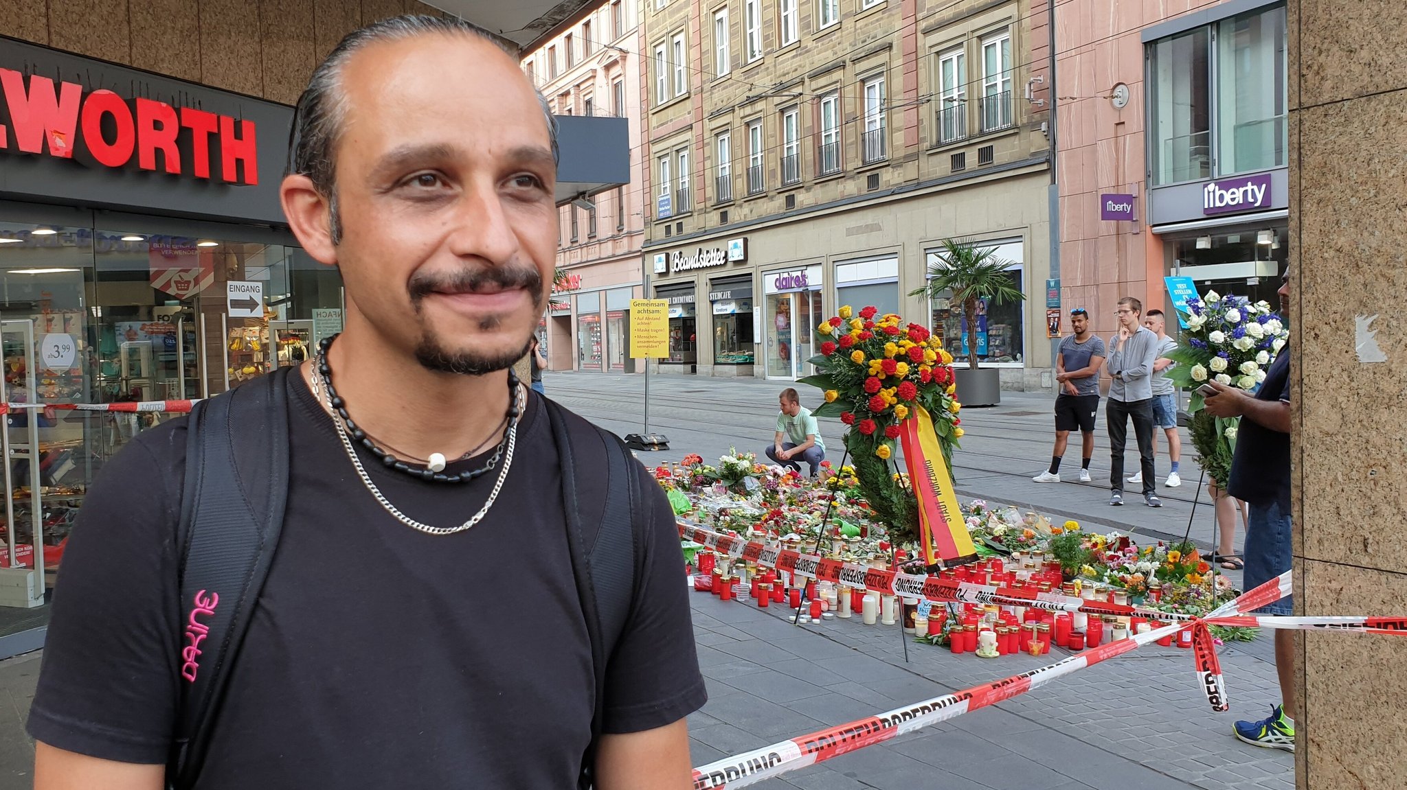 Würzburger Messerangriff: Ein Held, der einfach bleiben will
