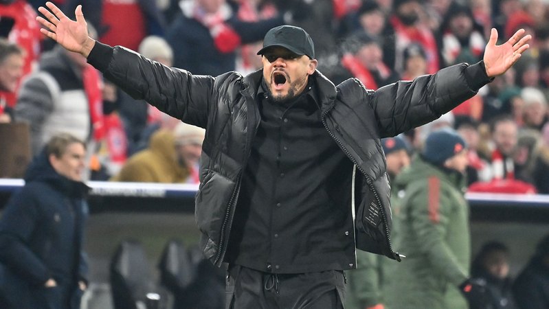 Vincent Kompany (FC Bayern München) | Bild: picture alliance / SvenSimon | Frank Hoermann / SVEN SIMON Vincent Kompany (FC Bayern München)