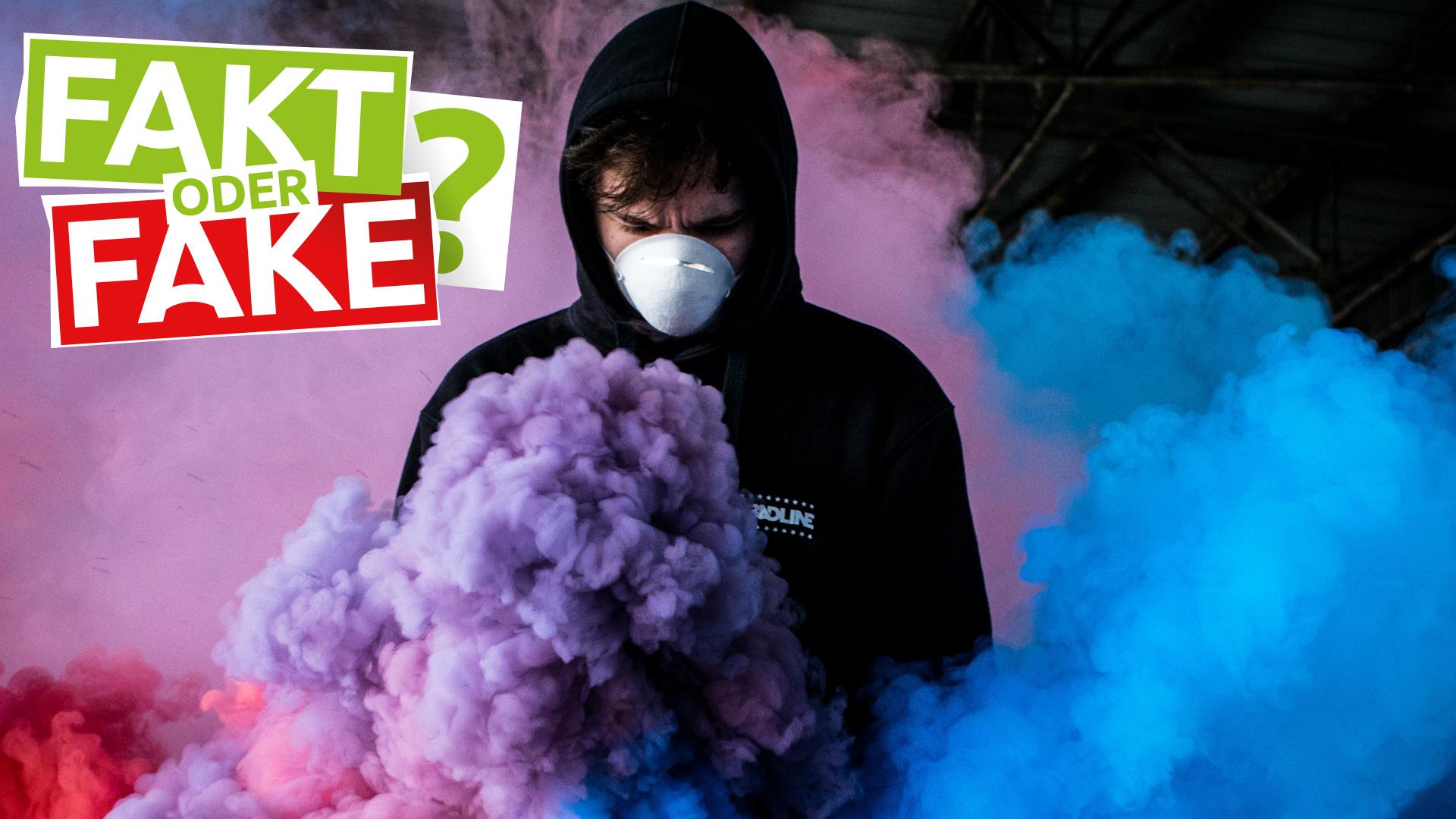 FAKT oder FAKE Werden Masken mit Chemikalien besprüht und sollen euch