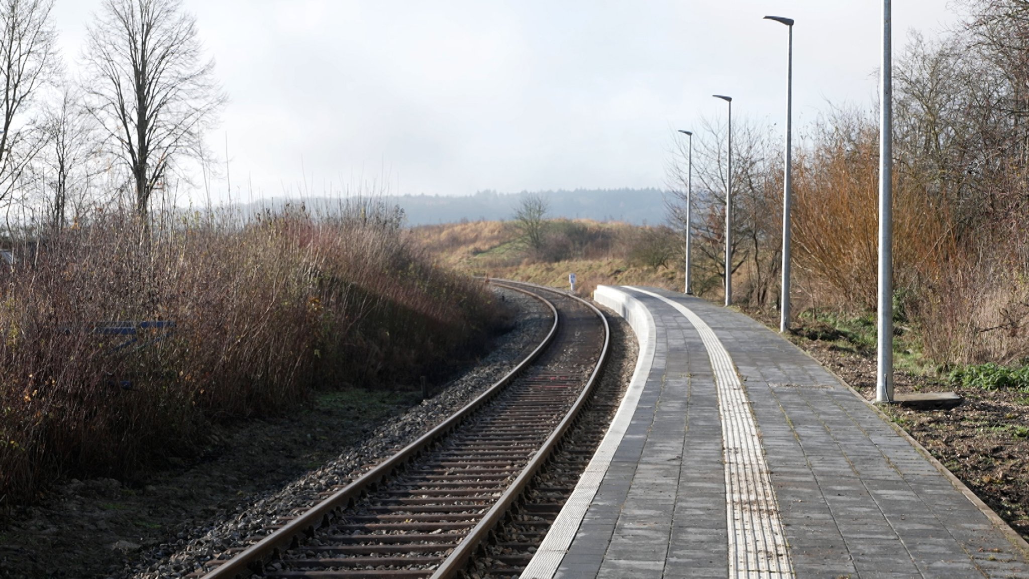 Bahnhaltestelle Unterschwaningen