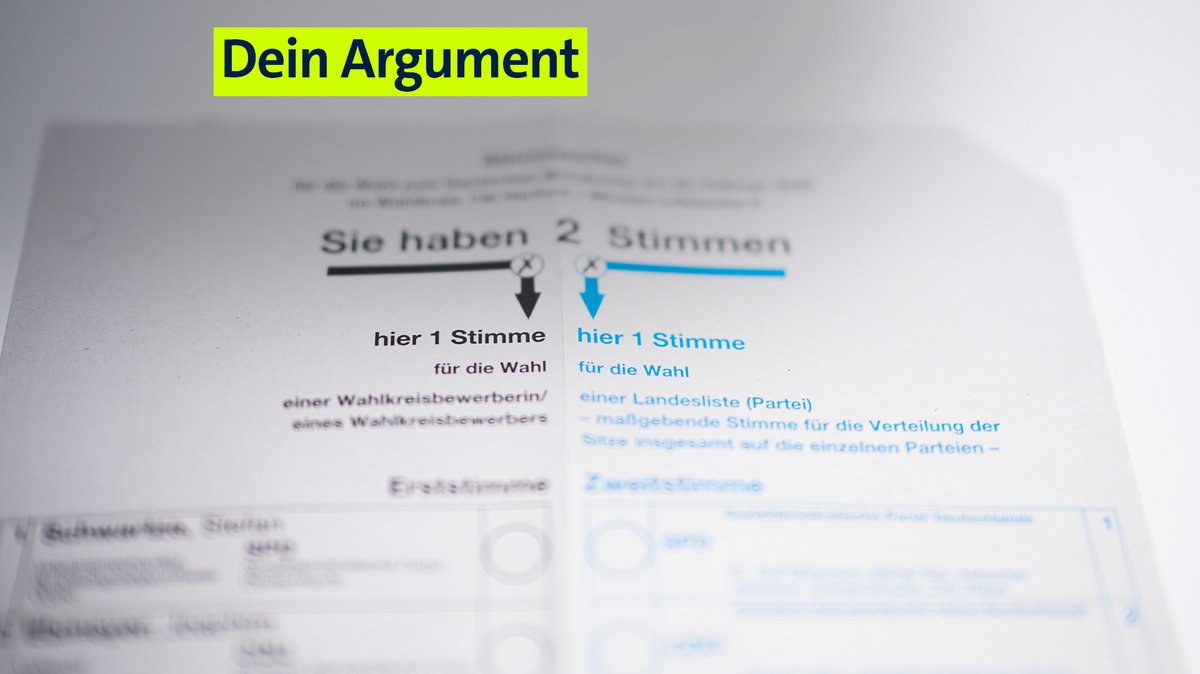 Ein extra Wahlkreuz für den Protest: Was bringt's?