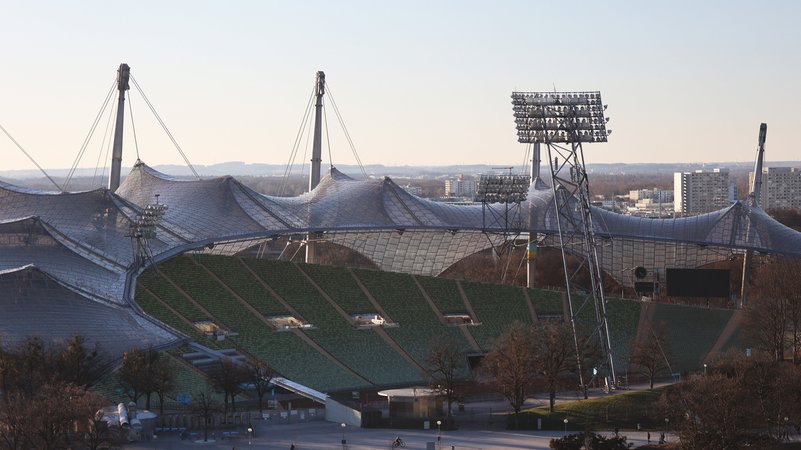 Olympiastadion in München | Bild: picture alliance / Wagner | Ulrich Wagner Olympiastadion in München