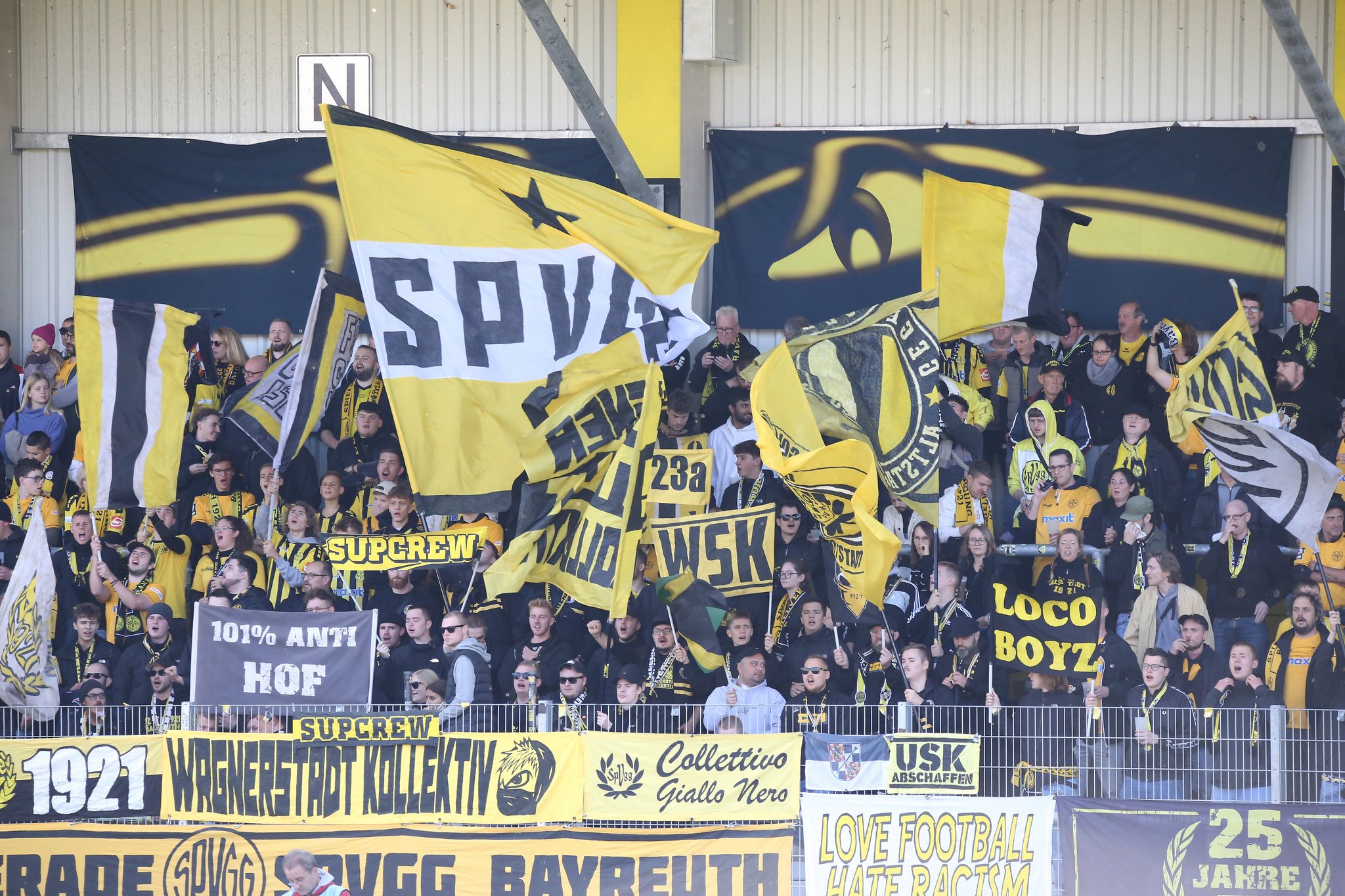 Stadion der SpVgg Bayreuth