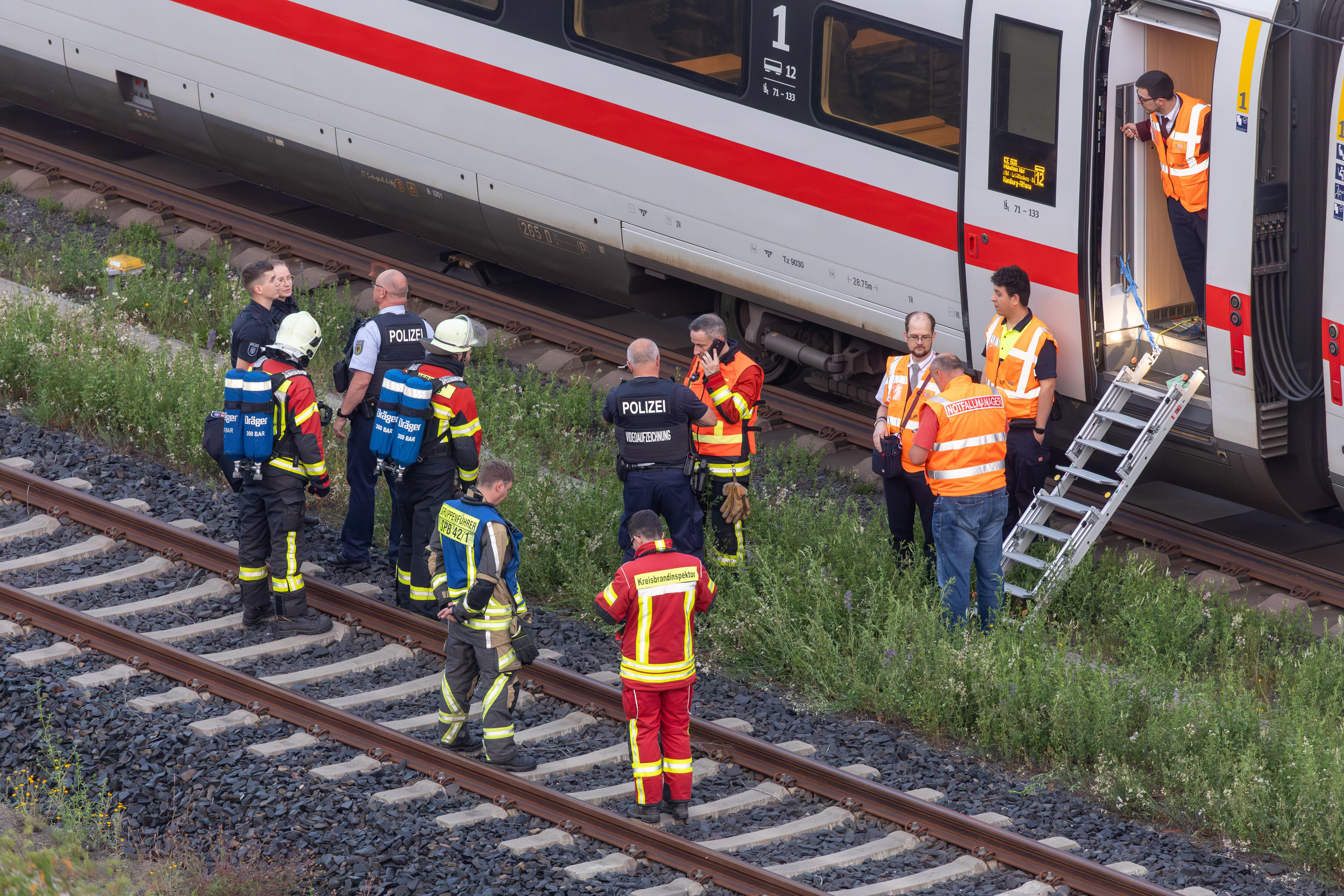 Rettungskräfte waren im Einsatz.
