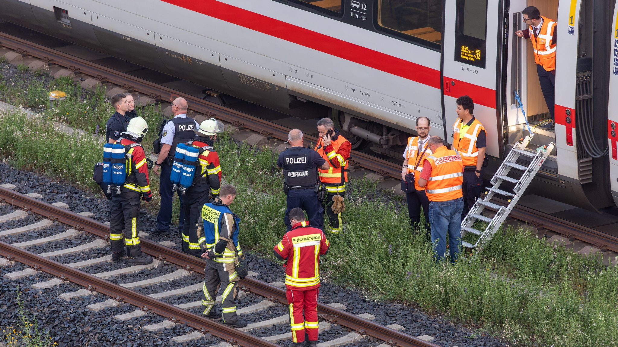 Rettungskräfte waren im Einsatz.