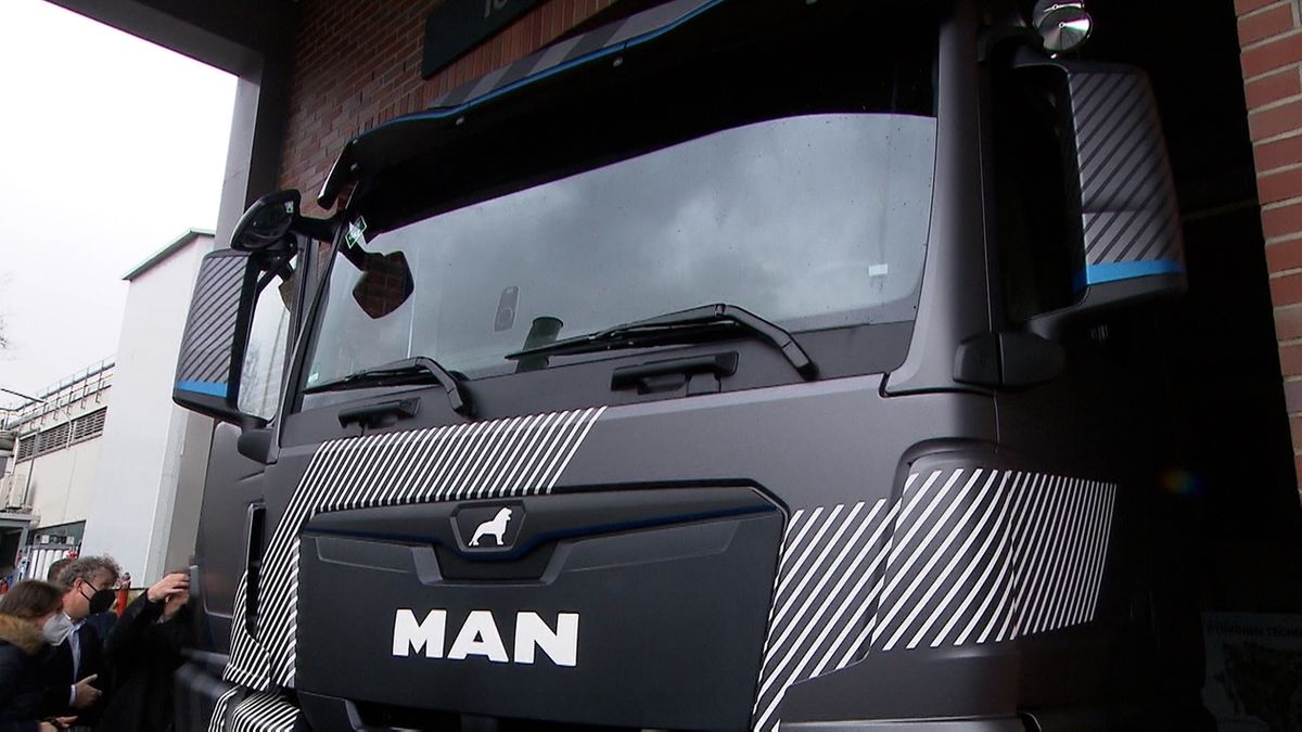 MAN präsentiert Elektro-Lkw