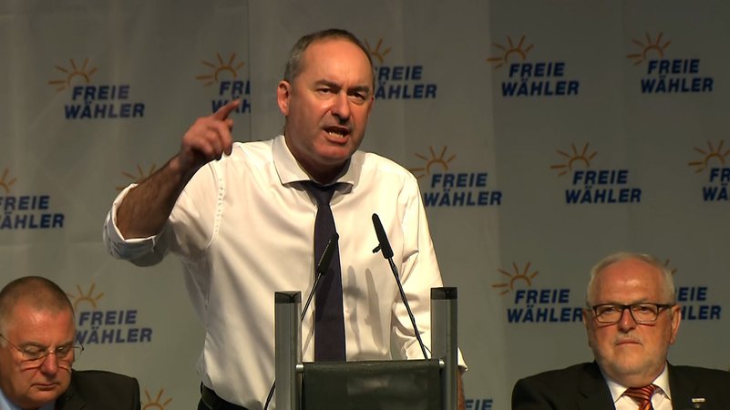 Aiwanger - "Freie Wähler in den Bundestag" | Bild: BR Aiwanger - "Freie Wähler in den Bundestag"