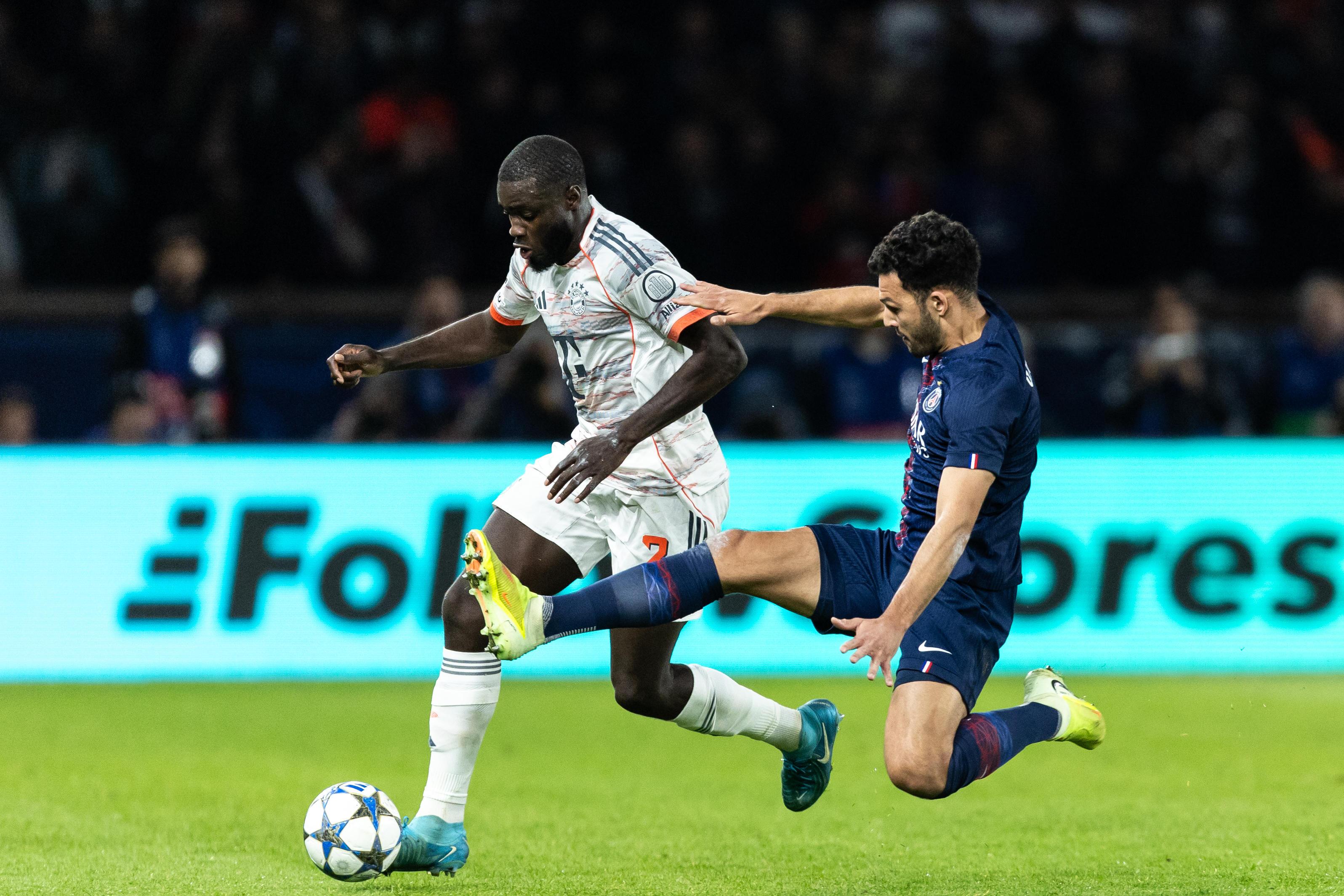 Dayot Upamecano und Goncalo Ramos