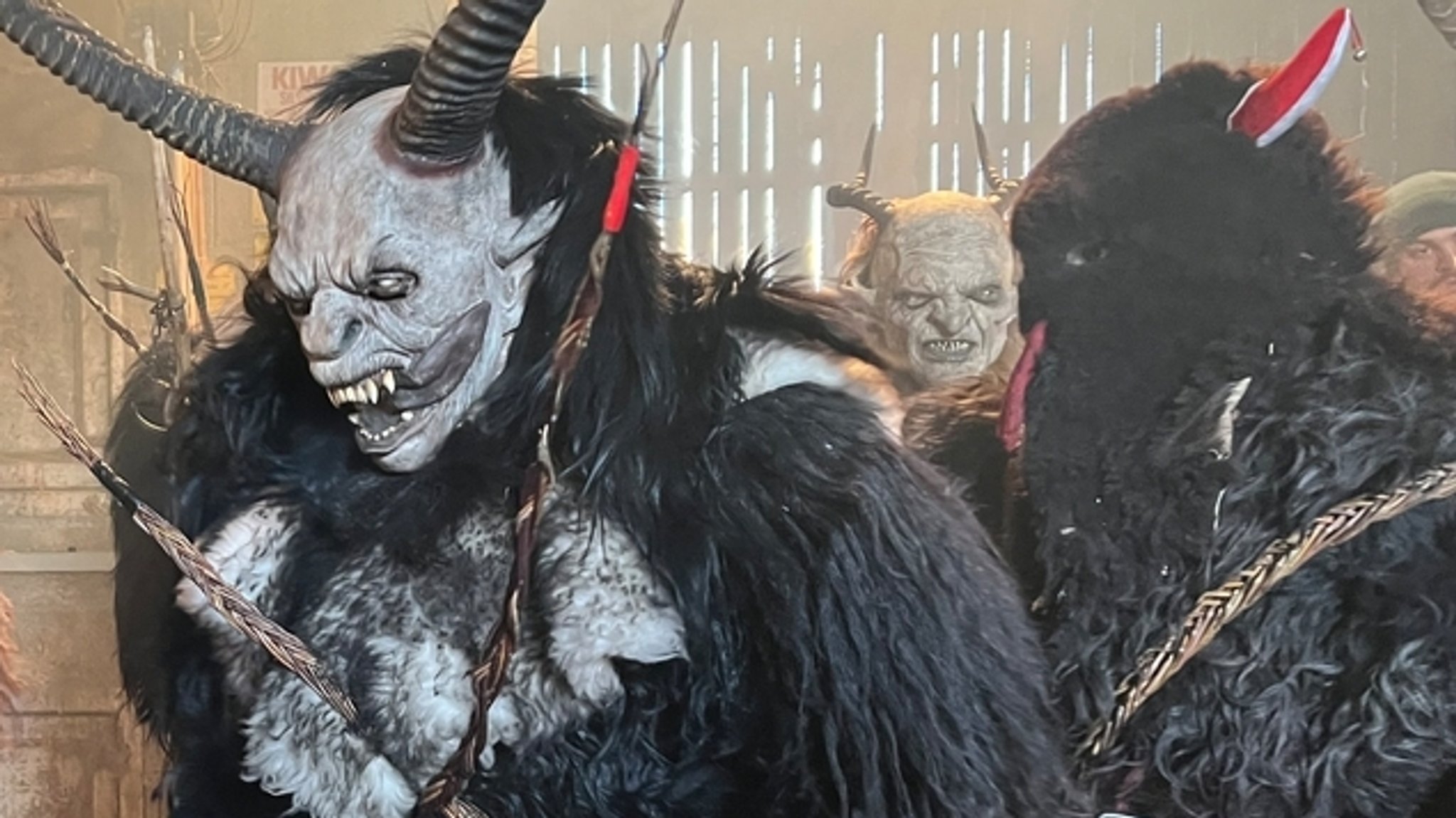 Krampus, Perchten, Klausen – diese Gestalten sind unterwegs
