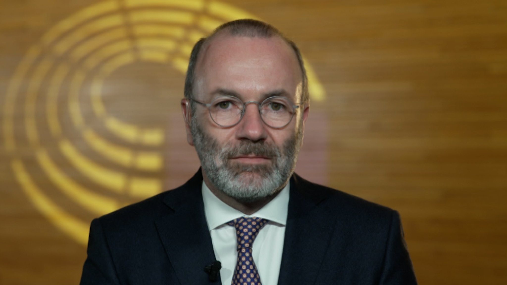 EVP-Chef Weber zum neuen Handelsstreit mit den USA | Bild: Bayerischer Rundfunk 2026 EVP-Chef Weber zum neuen Handelsstreit mit den USA