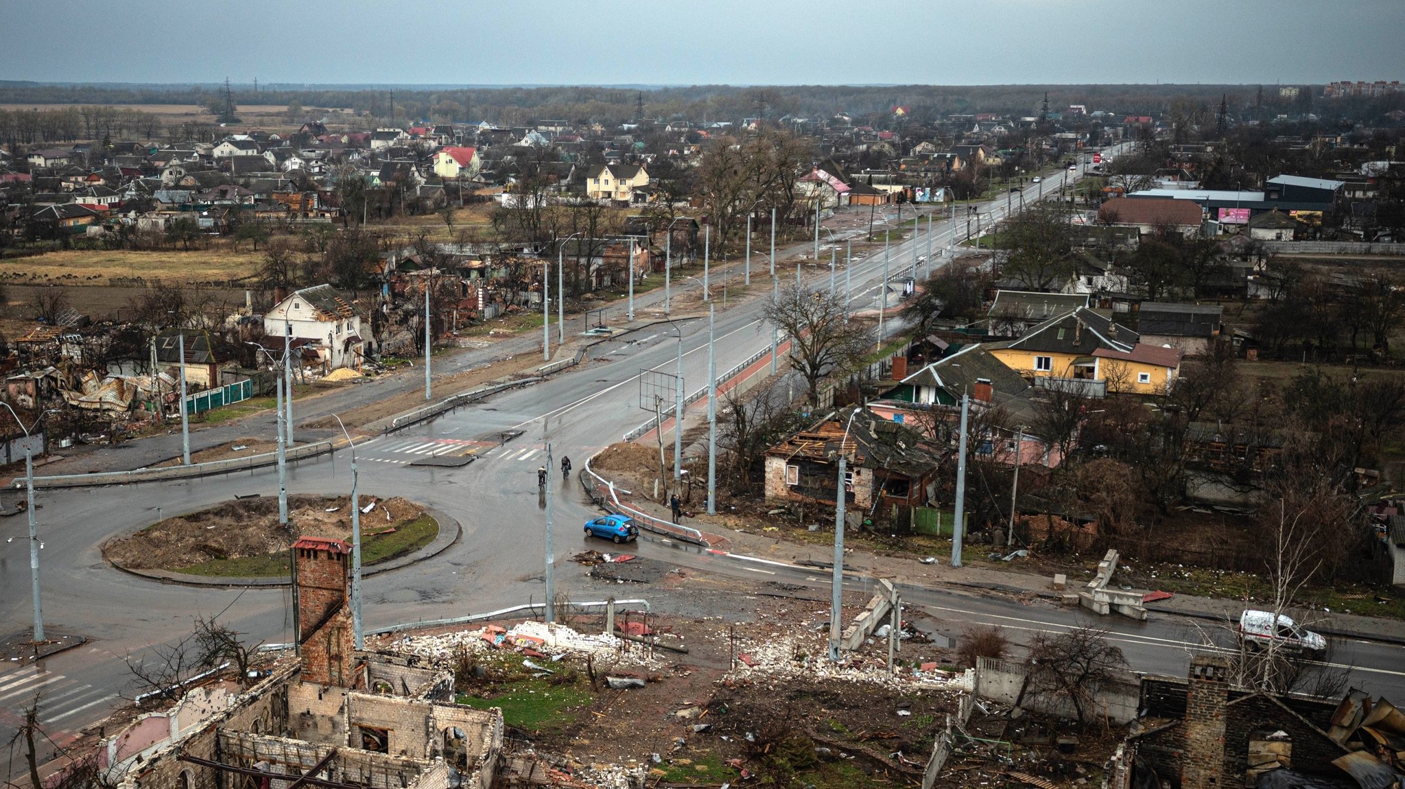 Memmingens Partnerstadt Tschernihiw im April 2022