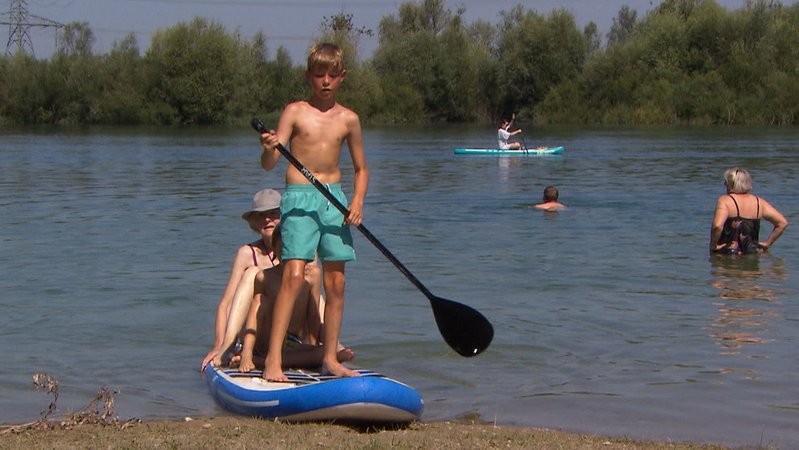 Paddelvergnügen am See | Bild: BR 2024 Paddelvergnügen am See