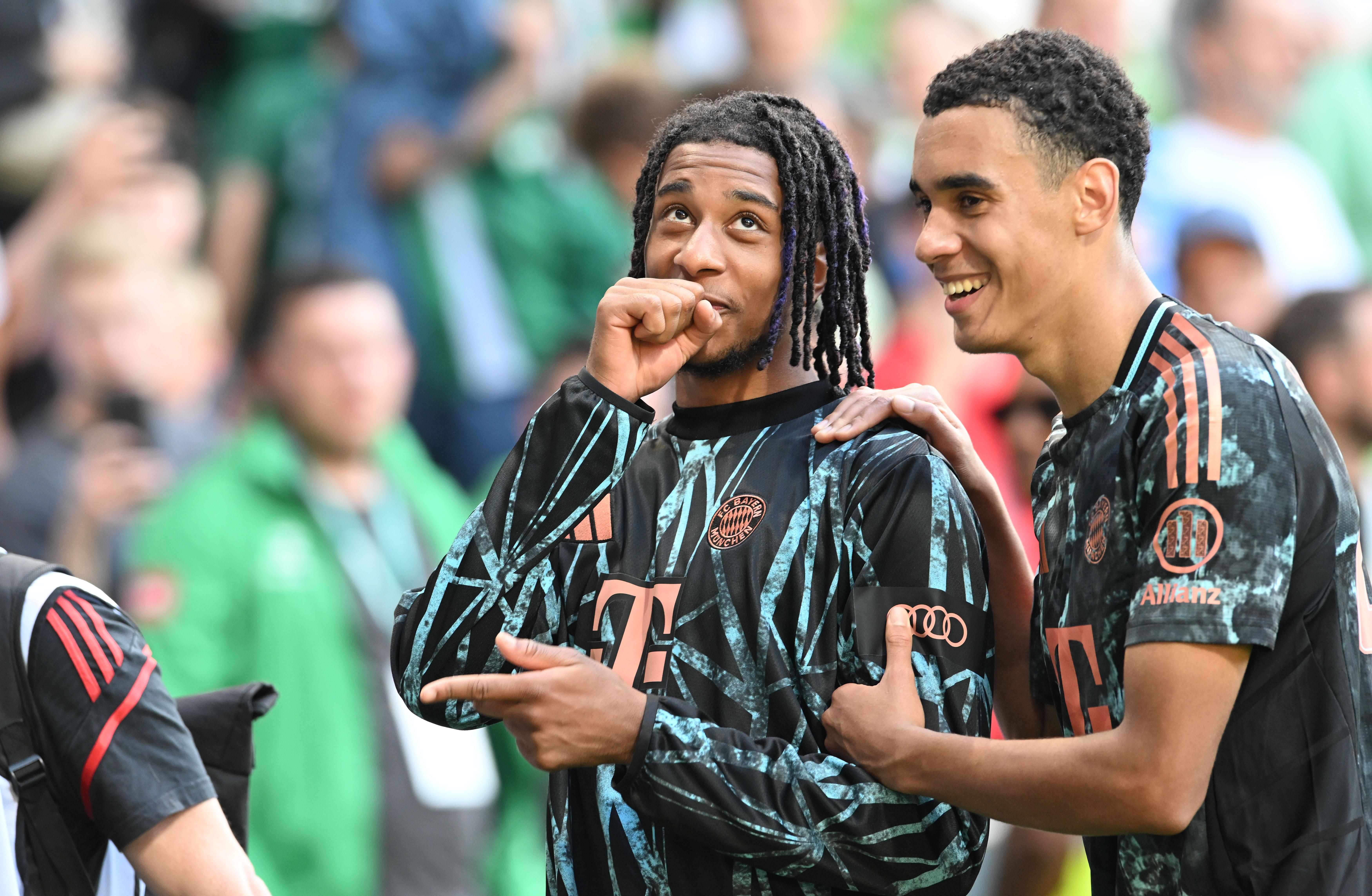 Michael Olise und Jamal Musiala 