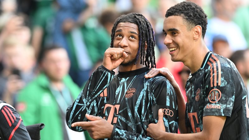 Michael Olise und Jamal Musiala | Bild: picture alliance/dpa Michael Olise und Jamal Musiala
