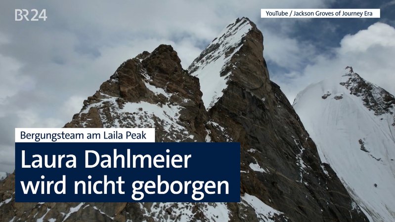 Laura Dahlmeiers Leiche wird nicht geborgen | Bild: BR Laura Dahlmeiers Leiche wird nicht geborgen