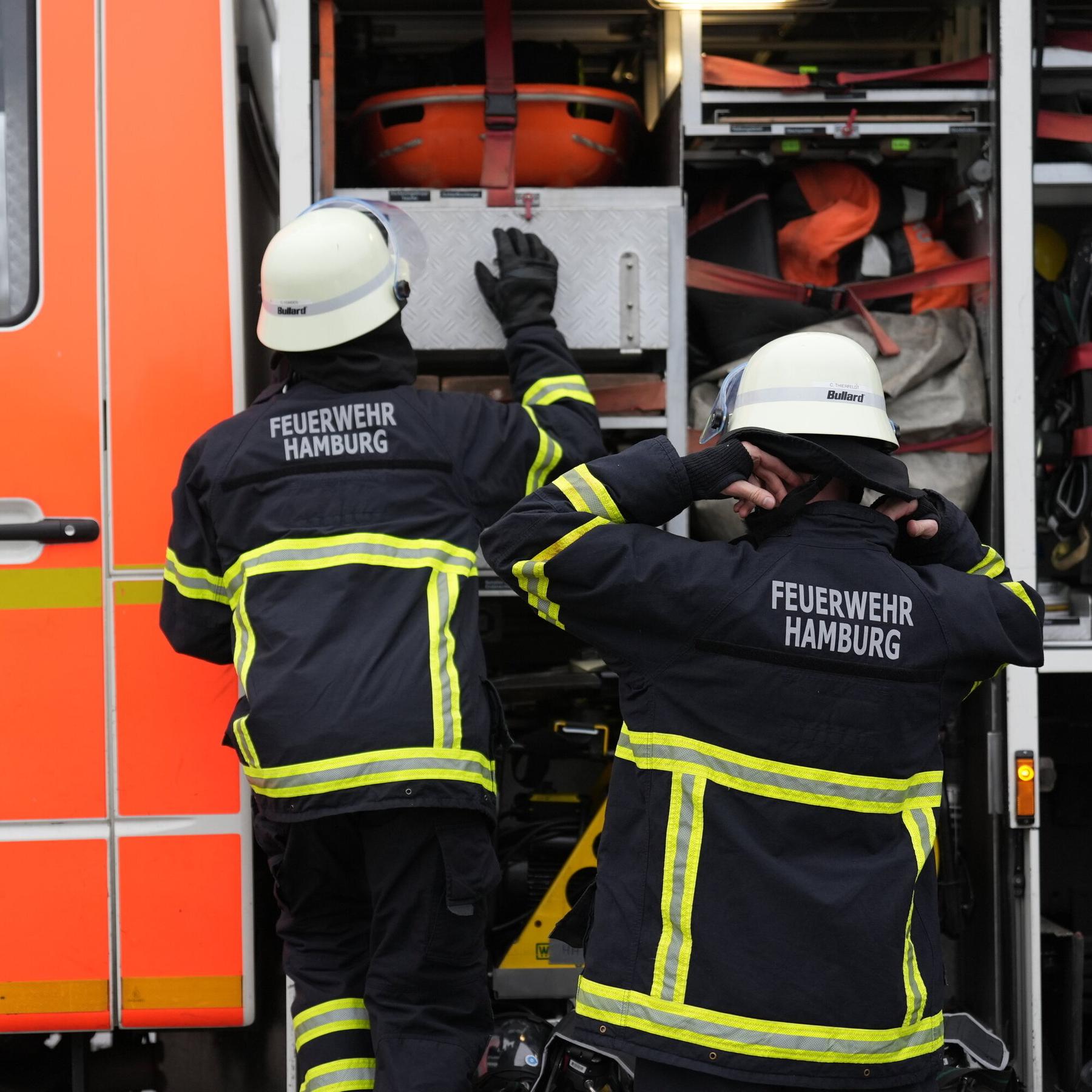 Feuer mit drei Toten in Hamburger Klinik