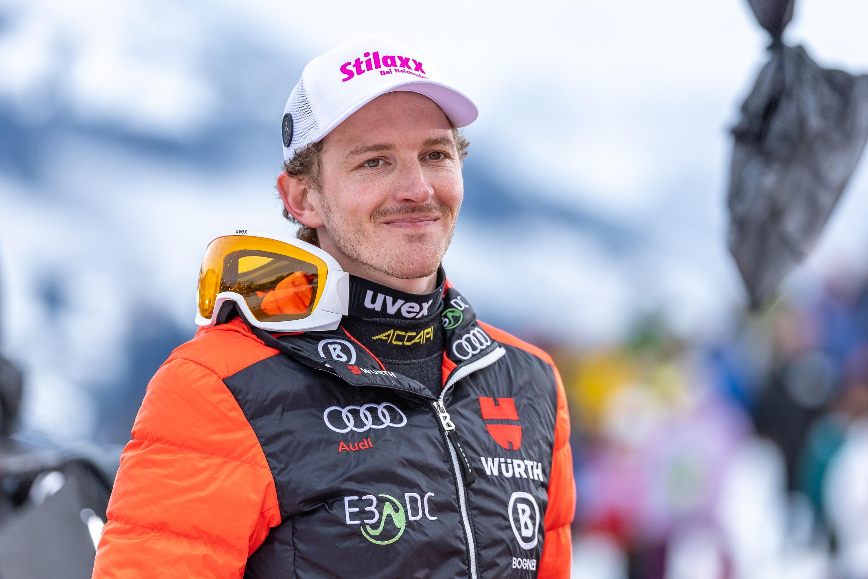 29.01.2025, Österreich, Schladming: Ski alpin, Weltcup, Slalom, Herren, Linus Strasser aus Deutschland in Aktion. 
