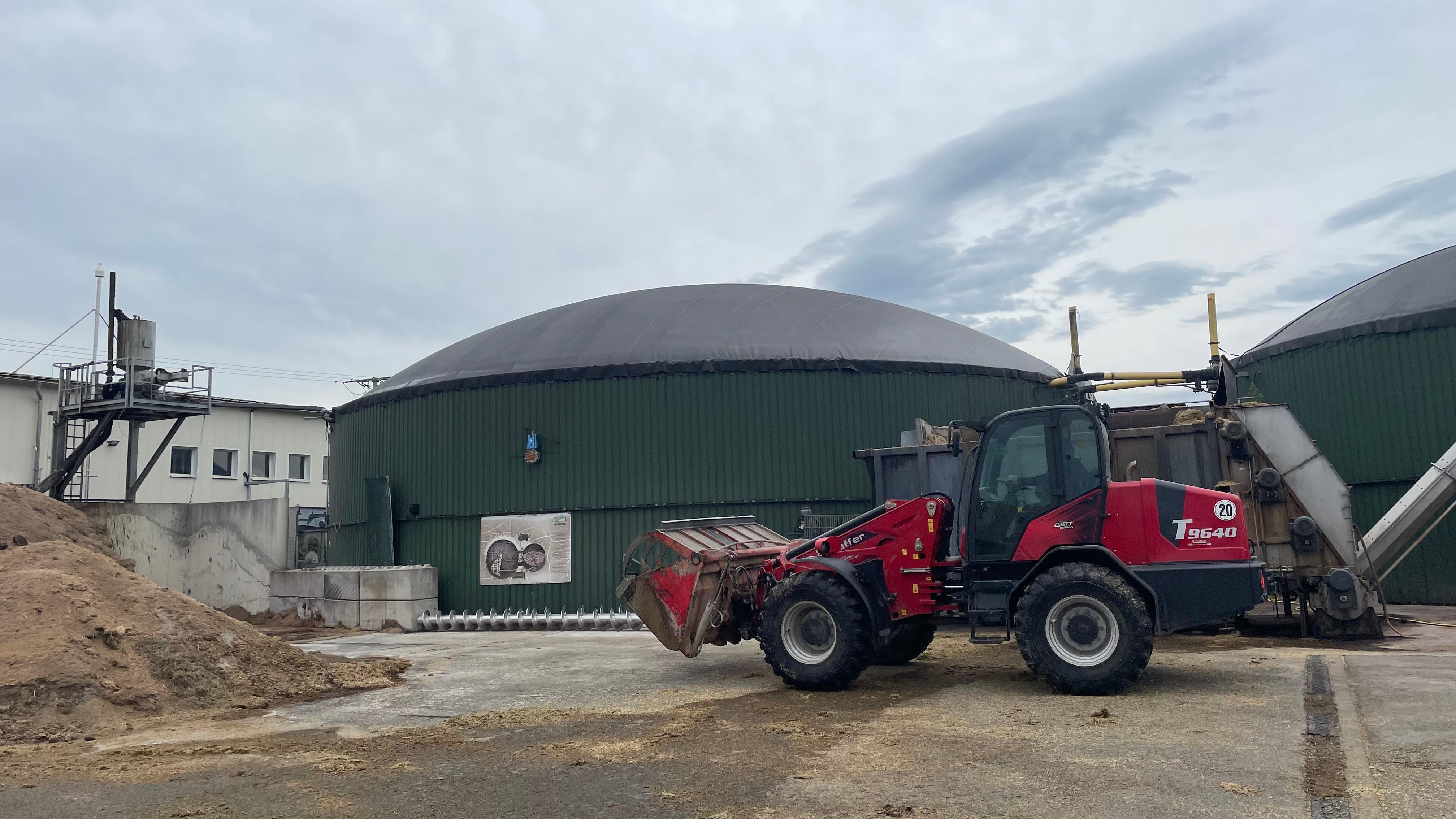 Biogasanlage in Mittelfranken