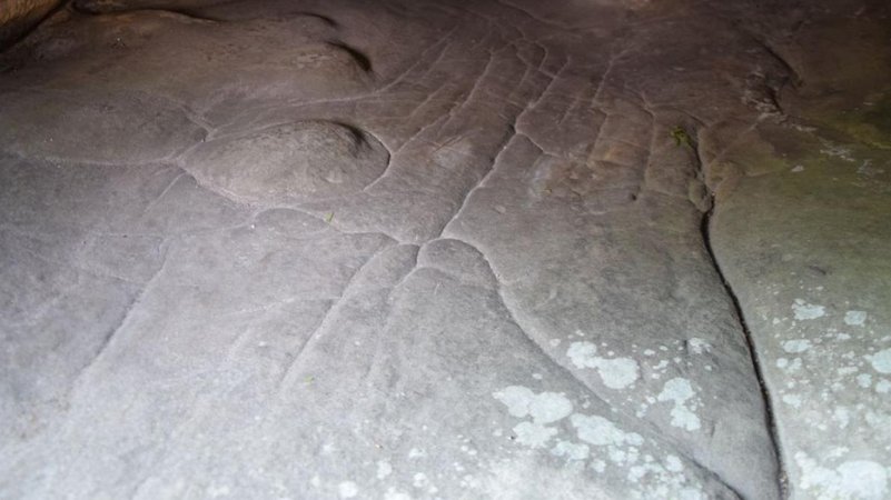 3D-Karte, die in der Höhle Ségognole gefunden wurde | Bild: Dr. Médard Thiry 3D-Karte, die in der Höhle Ségognole gefunden wurde