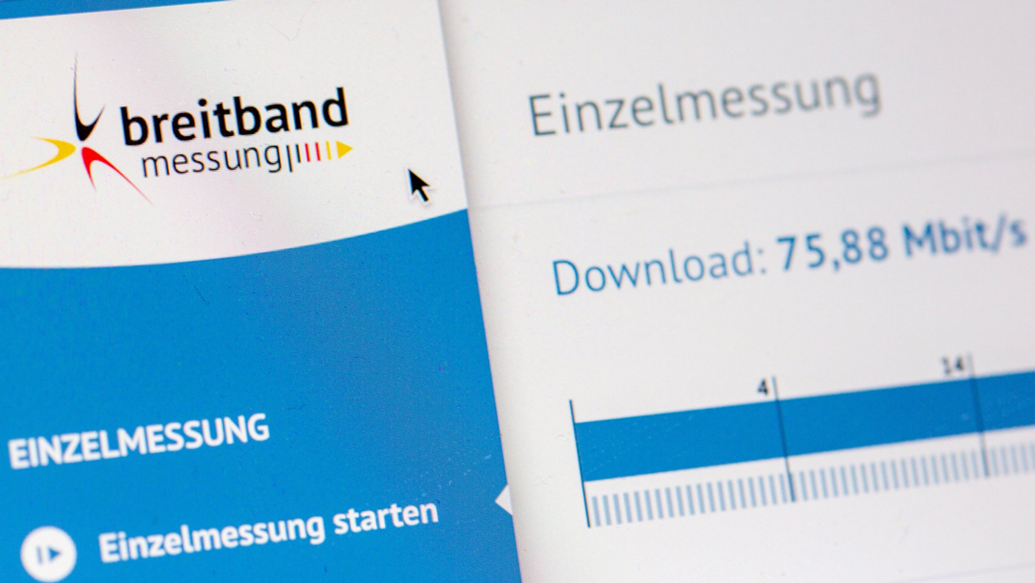 Messungen zeigen: Internet fast immer langsamer als versprochen