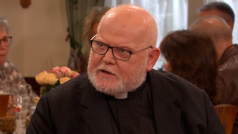 Kardinal Reinhard Marx am Sonntags-Stammtisch | Bild: Bayerischer Rundfunk 2025 Kardinal Reinhard Marx am Sonntags-Stammtisch