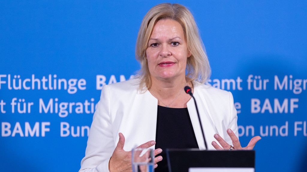 Bundesinnenministerin Nancy Faeser