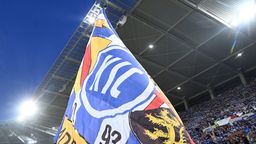 KSC-Fahne | Bild:dpa-Bildfunk/Uli Deck
