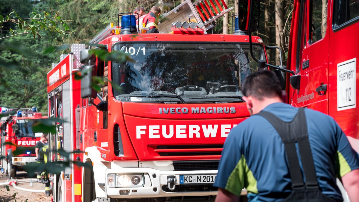 Zwei Hektar Wald an bayerisch-thüringischer Grenze abgebrannt
