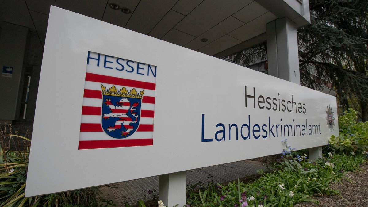 Die Zentrale des Hessischen Landeskriminalamtes (LKA) in Wiesbaden. 