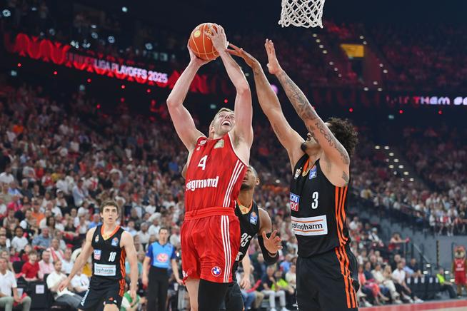 FC Bayern Basketball - ratiopharm Ulm | Bild:dpa