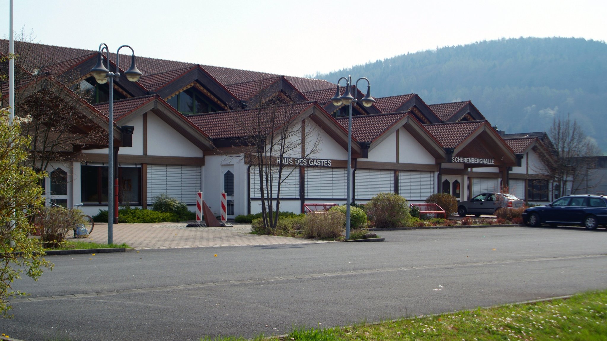 Die marode Scherenberghalle in Gemünden - Generalsanierung zu teuer.