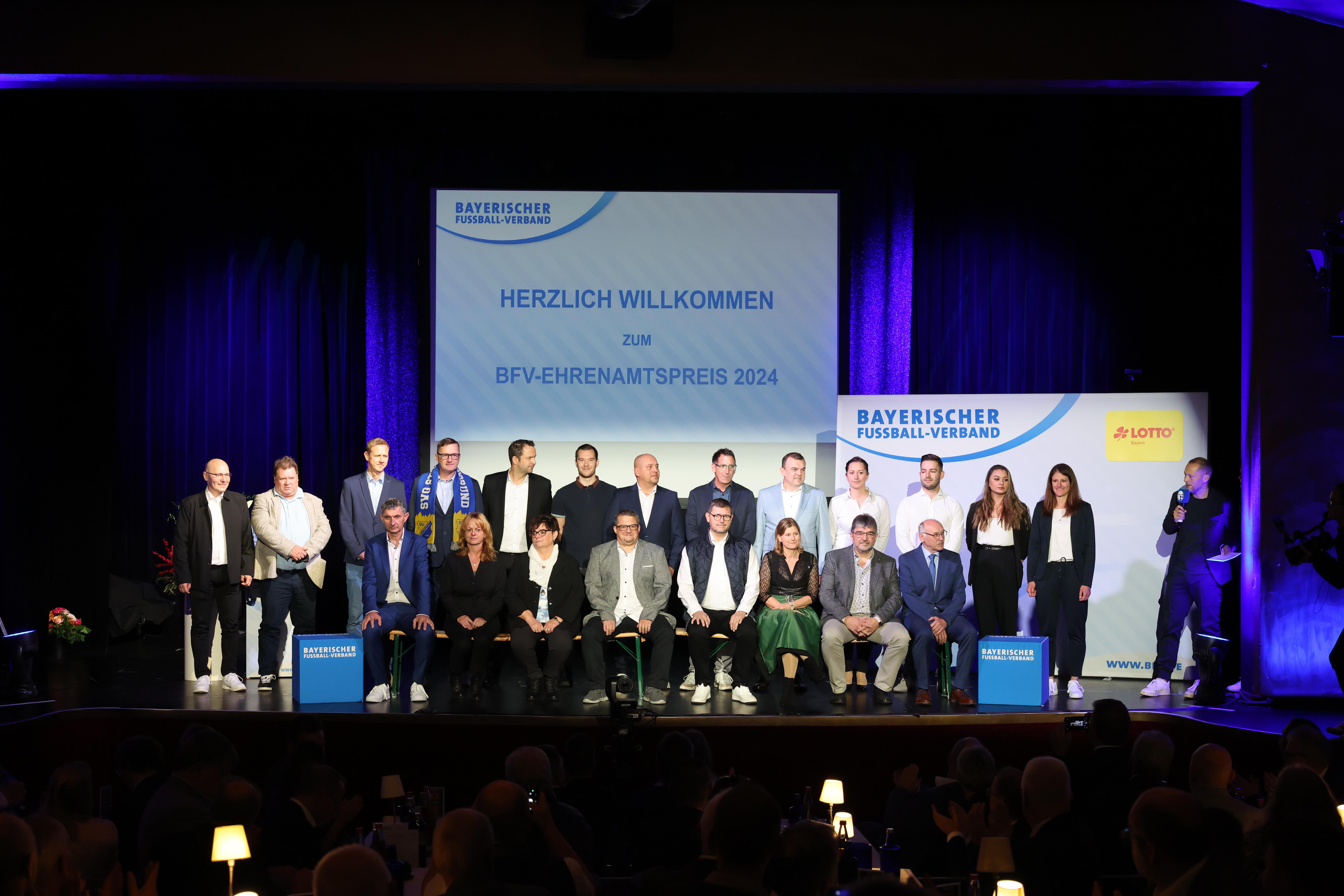 BFV Ehrenamtsgala mit den 22 Preisträgern