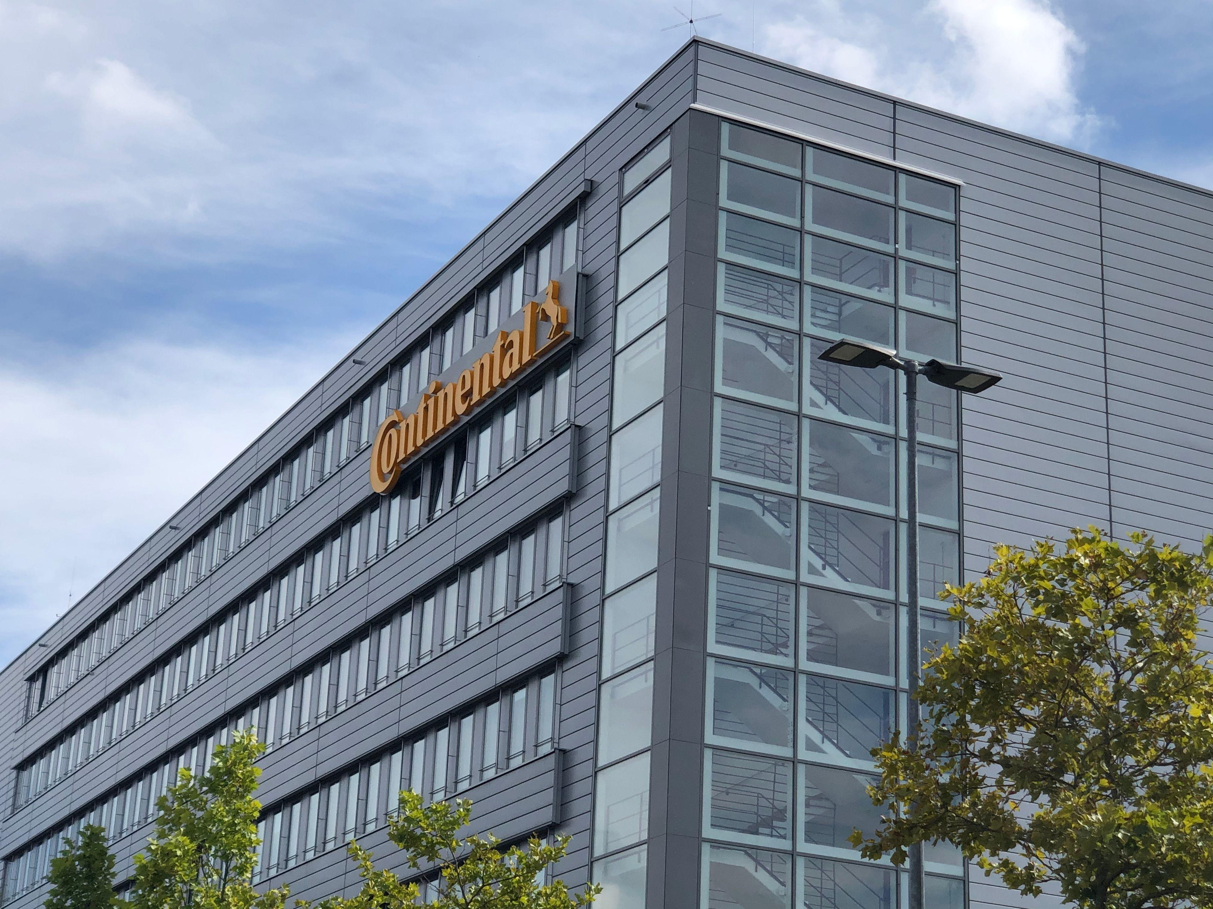 Gebäude am Continental-Standort in Regensburg.
