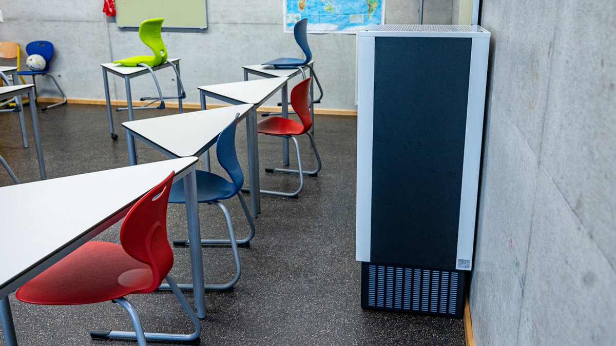 Stehen wirklich in 70 Prozent der Klassenzimmer Luftfilter?