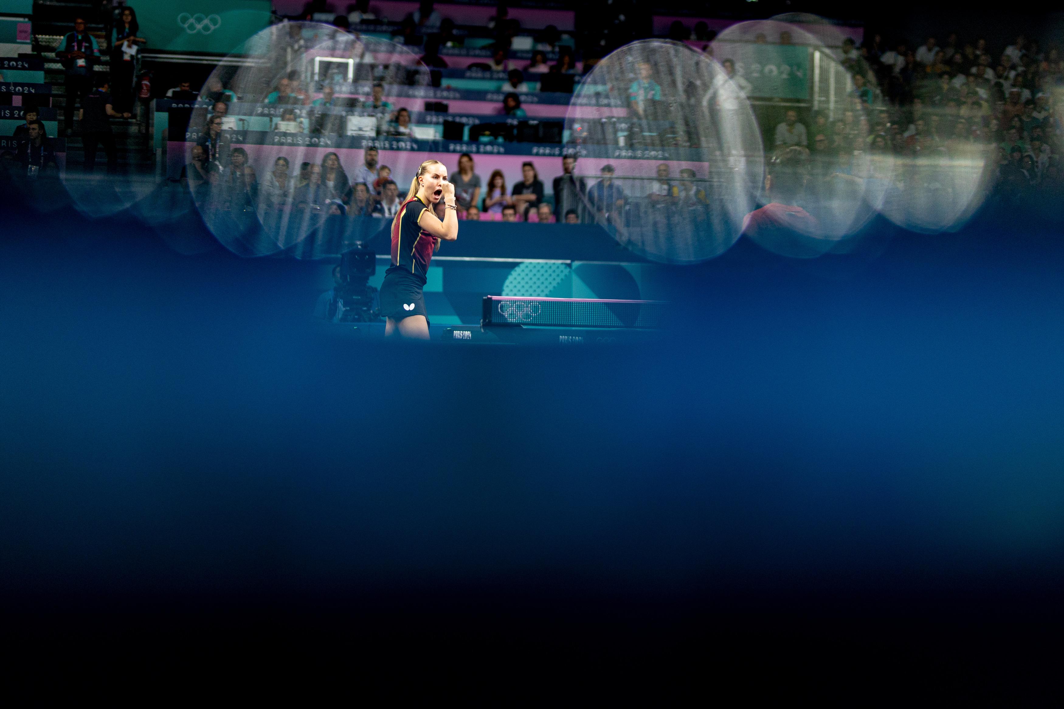 Tischtennis-Spielerin Annett Kaufmann