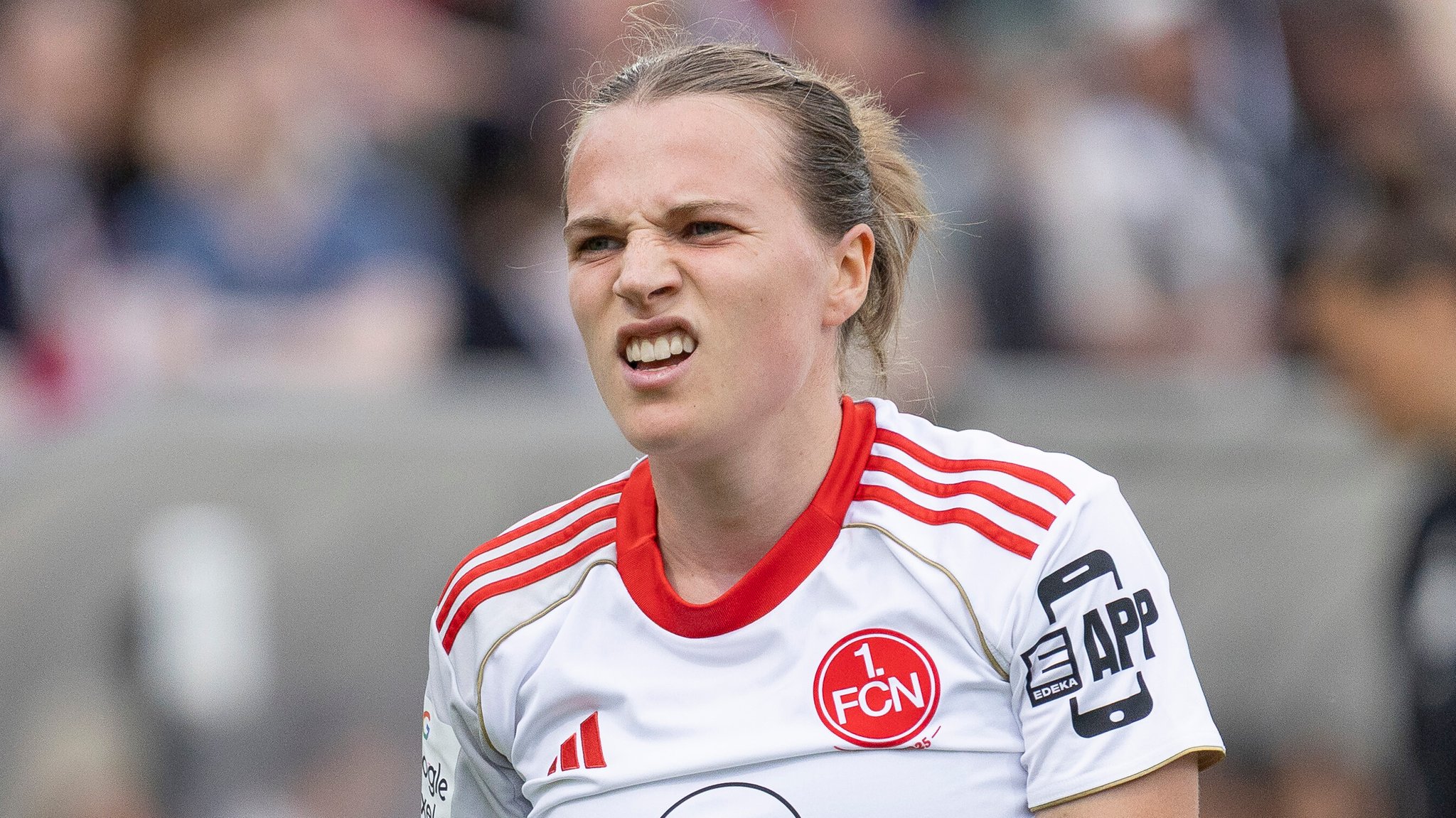 Nastassja Lein vom 1. FC Nürnberg | Bild: picture-alliance/dpa Nastassja Lein vom 1. FC Nürnberg