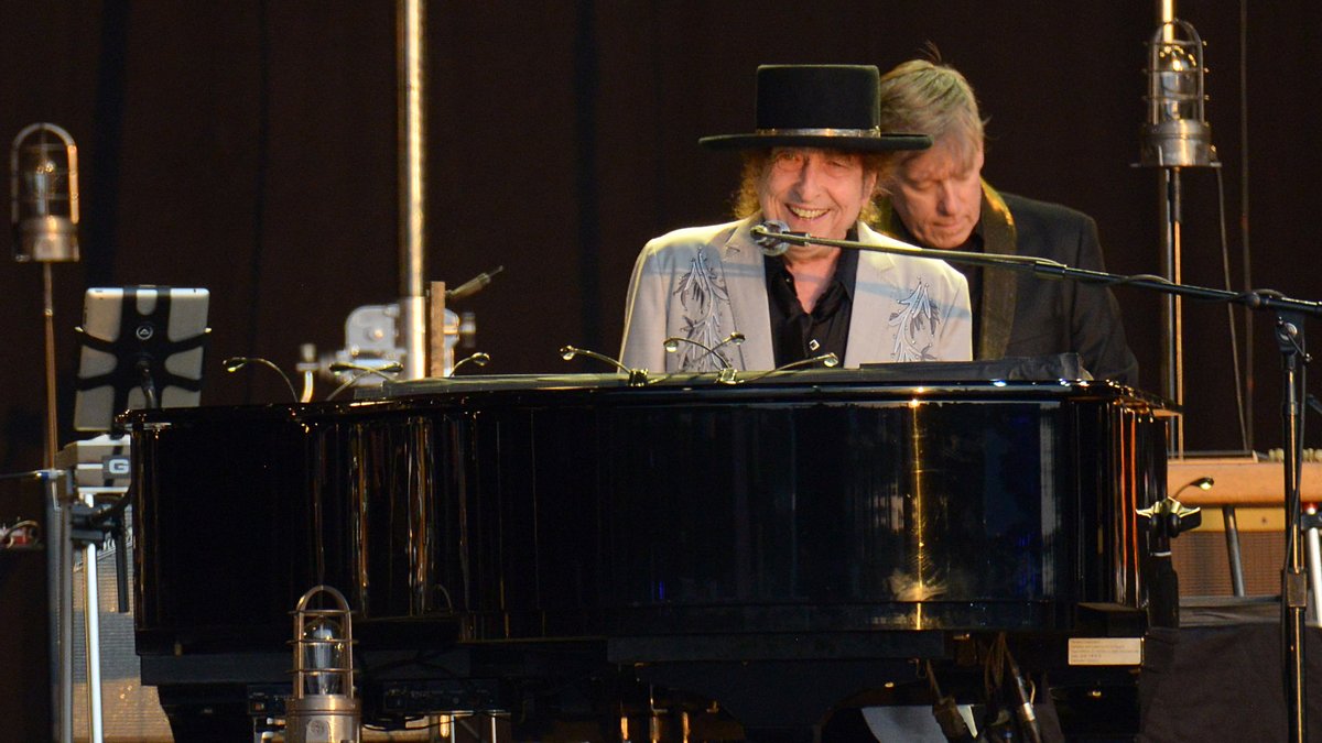 Bob Dylan bei einem Konzert 2019.
