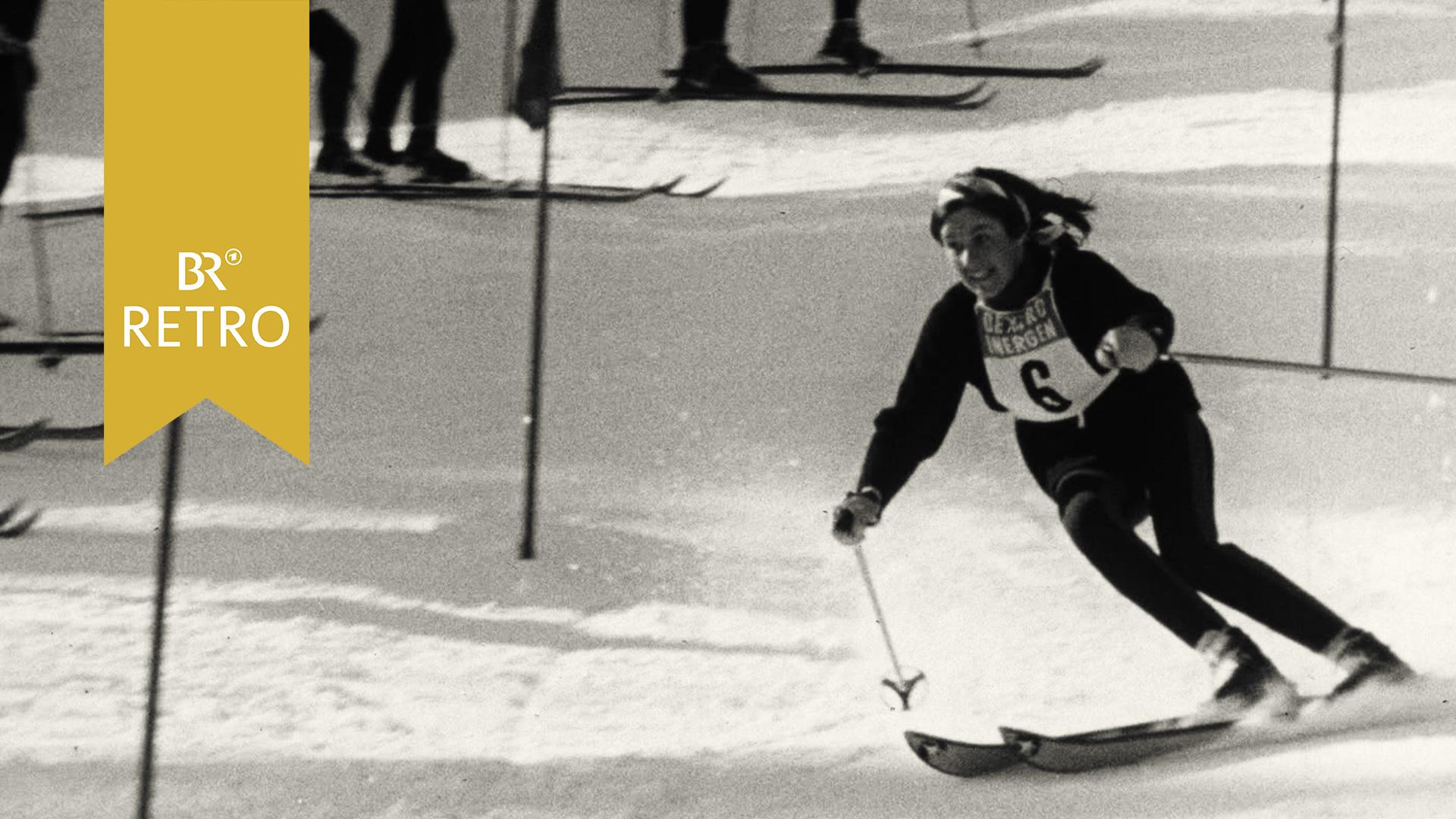 BR Retro Bayerische alpine Skimeisterschaften 1963