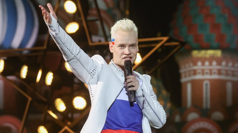 Beim Propaganda-Konzert am 22. August 2024 | Bild: Sergei Karpukhin/Picture Alliance Beim Propaganda-Konzert am 22. August 2024