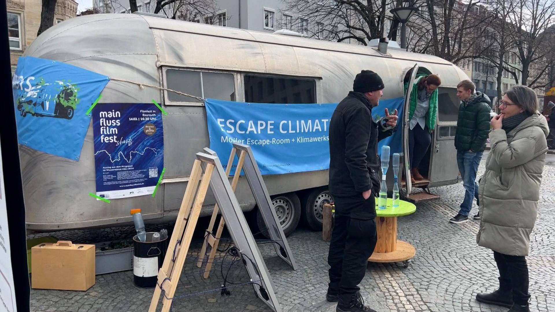 Mobiler Escape-Room soll Klimakrise begreifbar machen