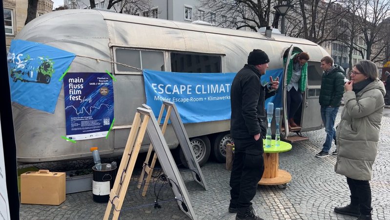 Mobiler Escape-Room soll Klimakrise begreifbar machen