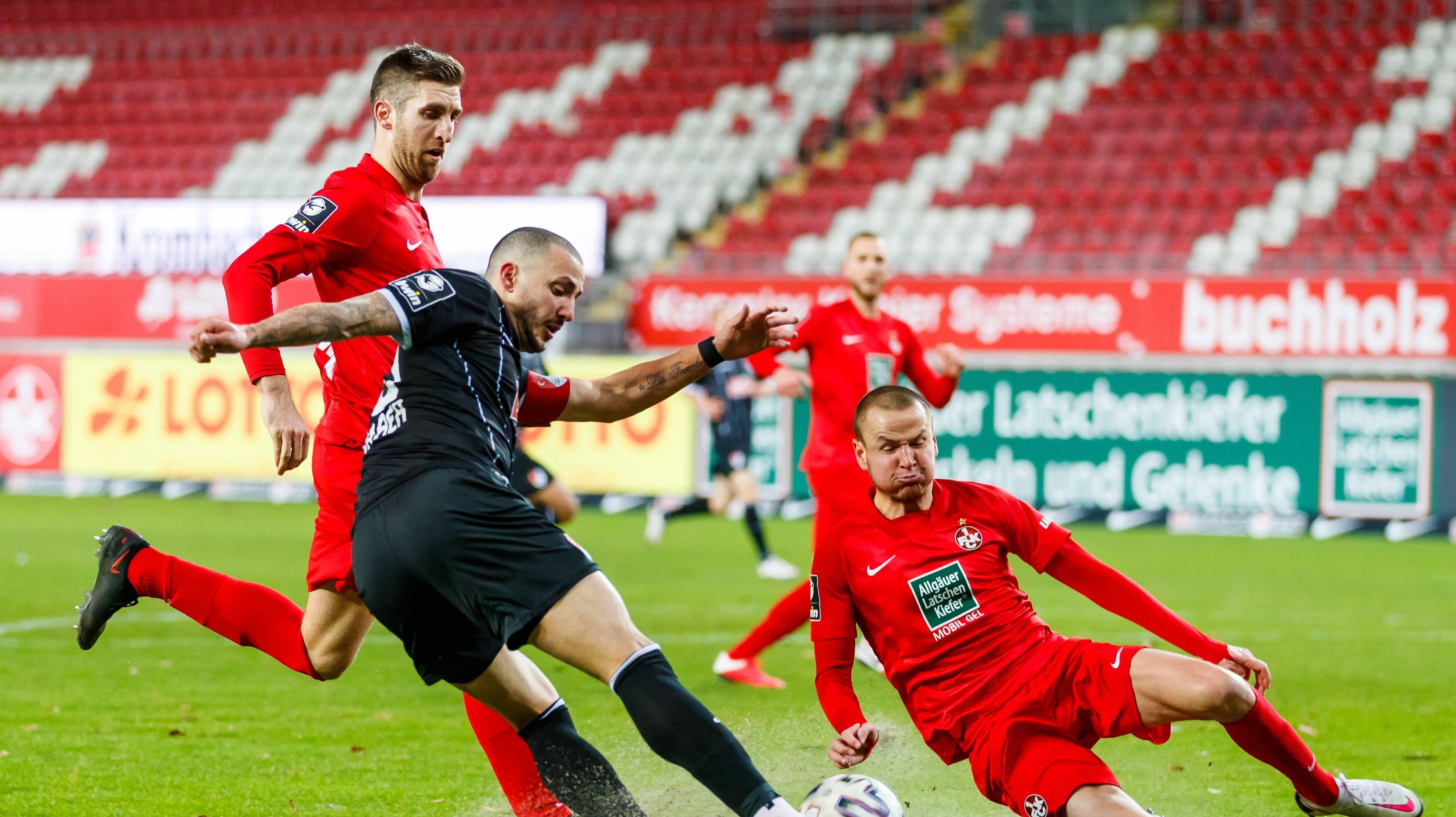 Die 3. Liga 1. FC Kaiserslautern gegen Türkgücü München