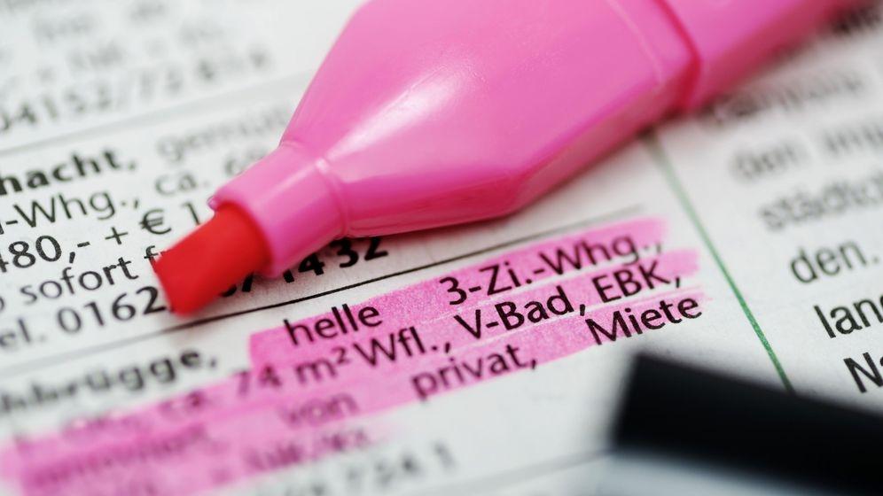 Wohnungsannonce und Textmarker, Wohnungsnot | Bild: picture alliance/imageBROKER Wohnungsannonce und Textmarker, Wohnungsnot