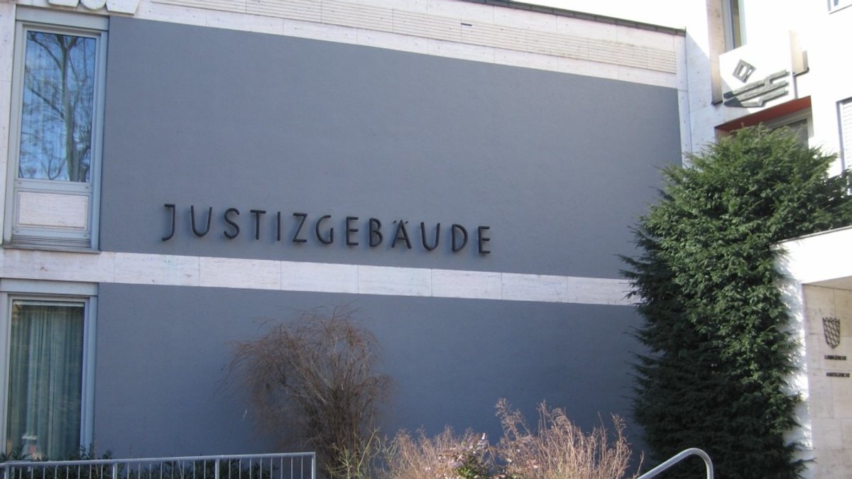 Das Justizgebäude in Aschaffenburg