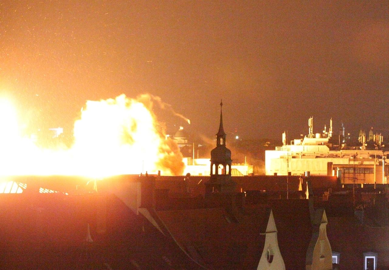 detonation in schwabing ruckblick auf die bombensprengung