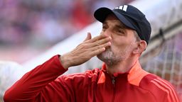 Thomas Tuchel vor seinem wahrscheinlich letzten Heimspiel als Trainer des FC Bayern München | Bild:picture-alliance/dpa