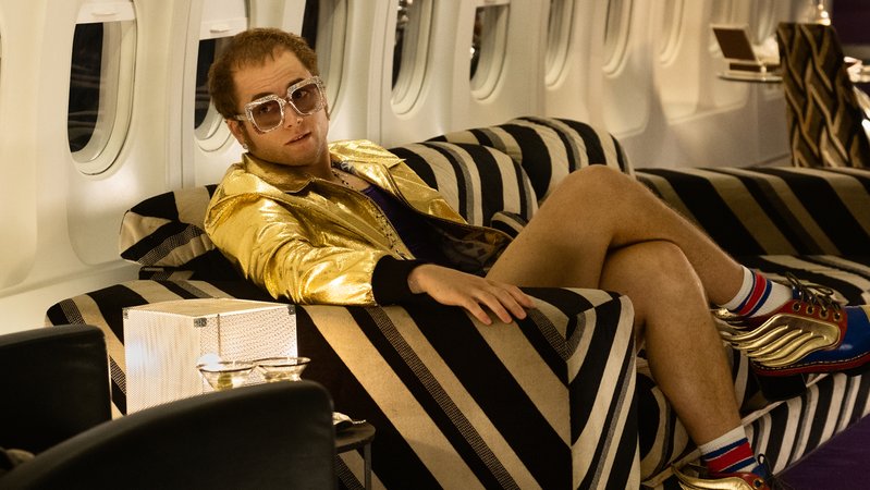 Taron Egerton als Elton John in "Rocketman" (Filmszene)