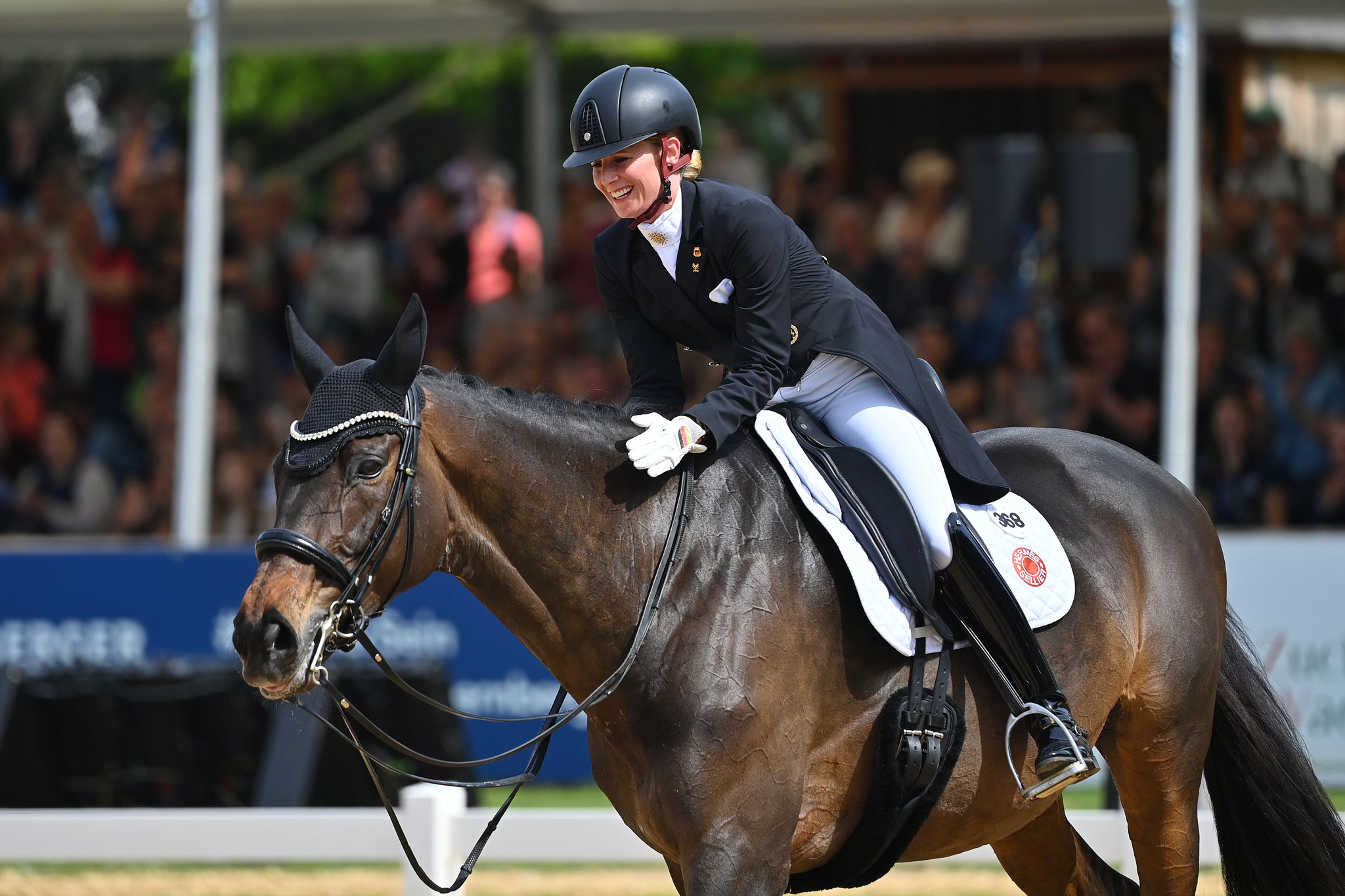 Dressurreiterin Jessica von Bredow-Werndl mit Dalera