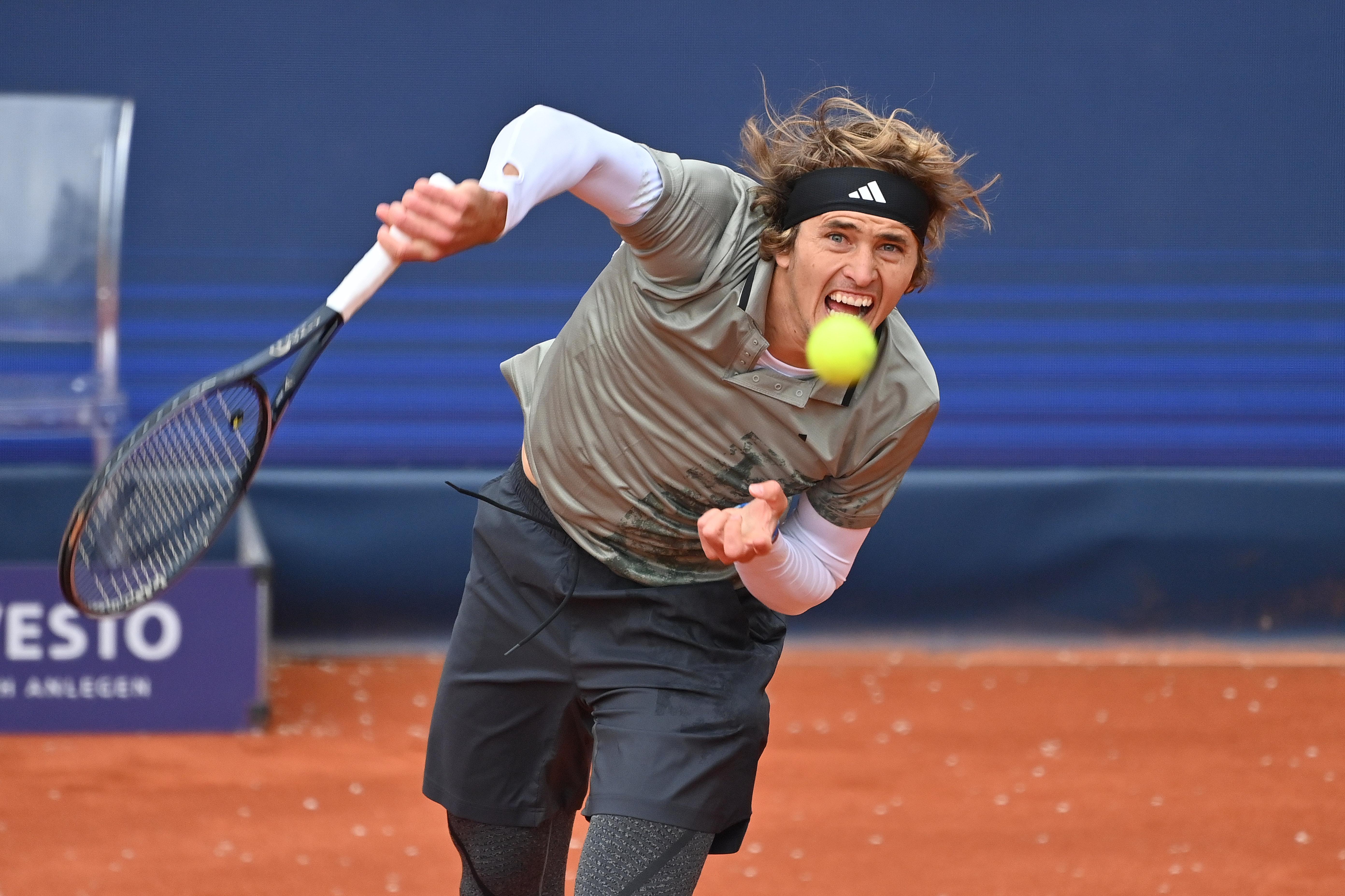 Alexander Zverev beim ATP-Turnier in München (2023)